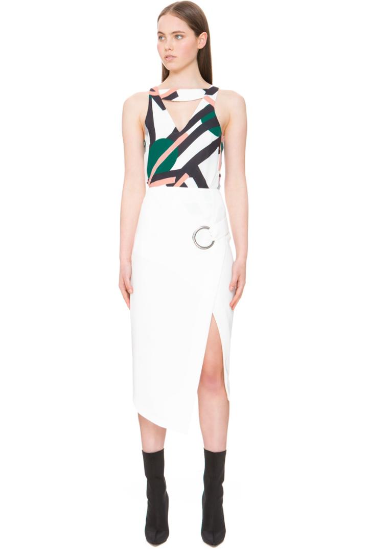 C/meo Collective C/meo Collective On The Line Skirt Ivory