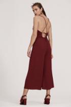 Finders Keepers Vivid Dreams Pantsuit Berry