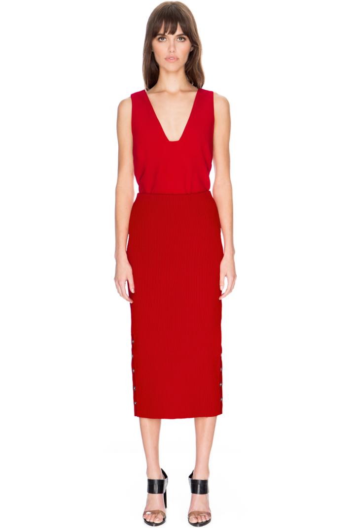 C/meo Collective Life Is Real Knit Skirt Salsa