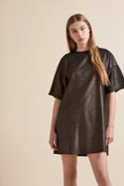 The Fifth The Fifth Rather Be T-shirt Dress Rose Gold