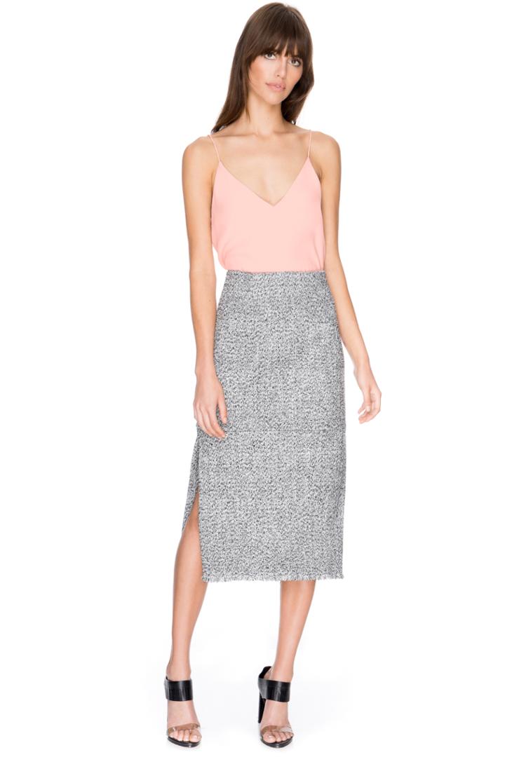 C/meo Collective Last Call Skirt Metallic