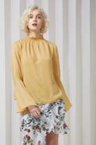 Keepsake Elevate Long Sleeve Top Mustard