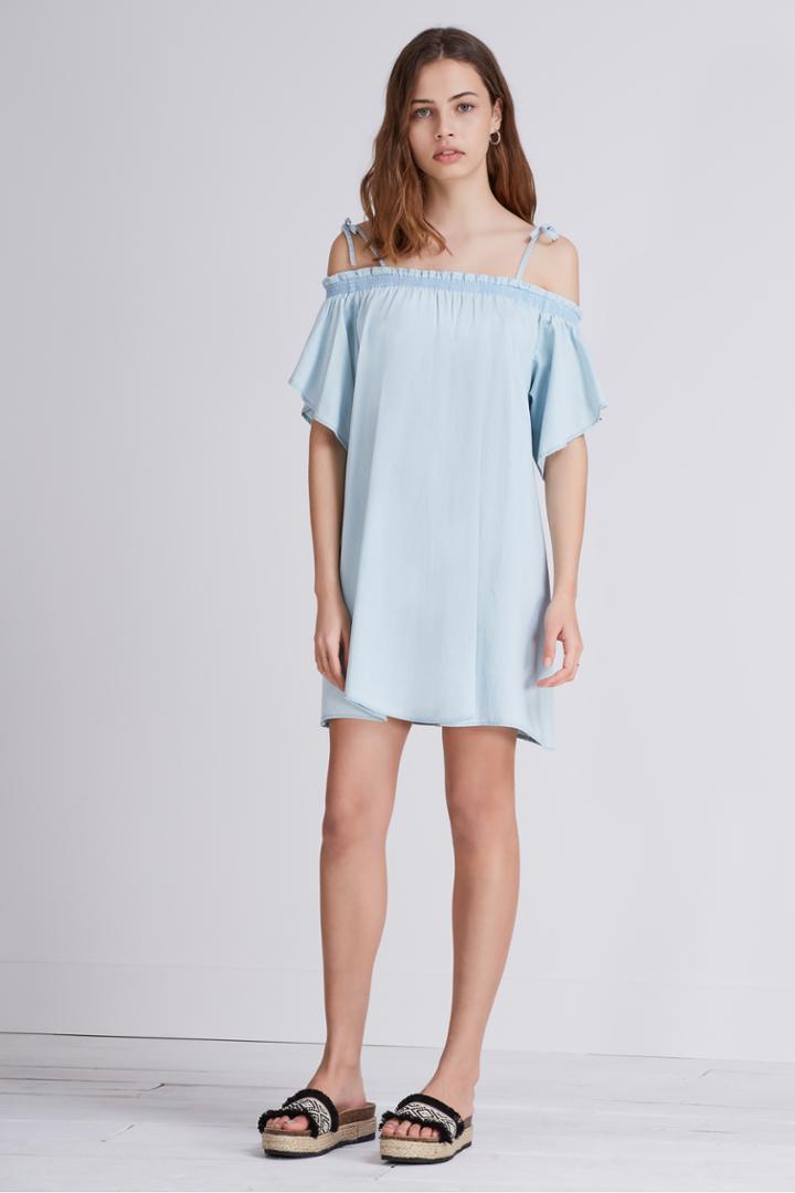 The Fifth The Sahara Dress Light Chambray