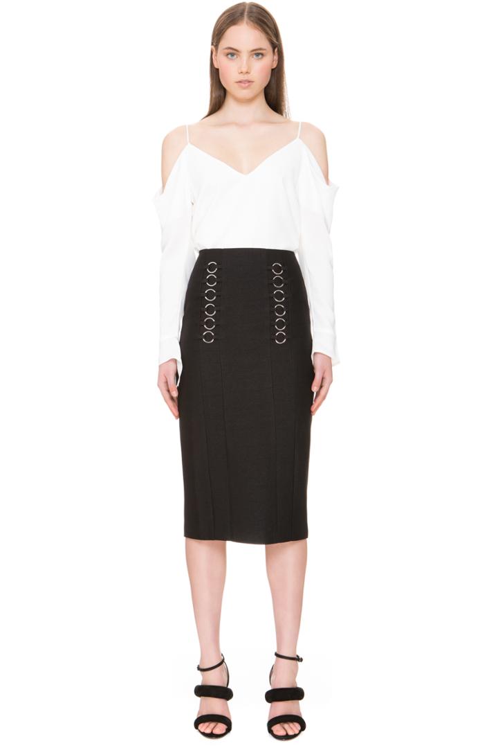 C/meo Collective Two Can Win Skirt Black