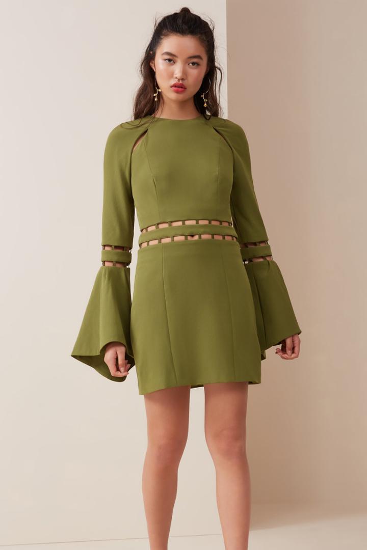 Finders Keepers Finders Keepers Solar Mini Dress Mosss