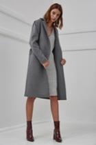 C/meo Collective Better Off Coat Grey