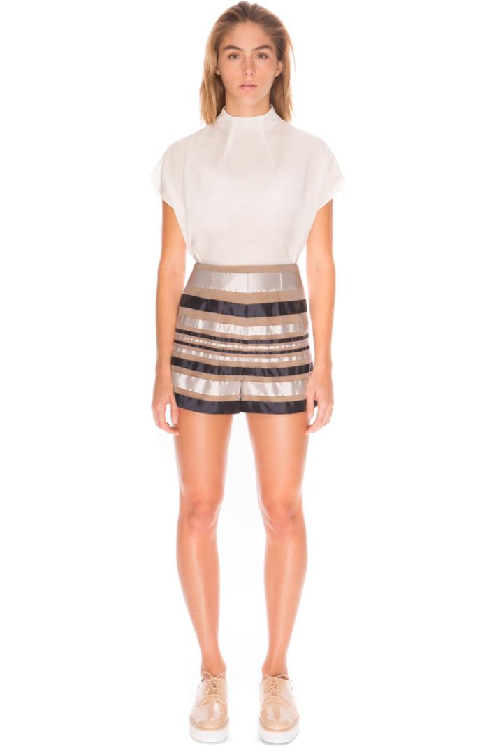 Finders Keepers Paper Planes Short Navy/beige Stripe