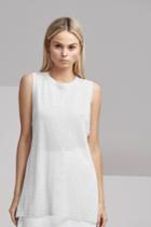 Finders Keepers Cecil Knit Tank Silver Lurex