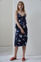 C/meo Collective C/meo Collective Nothing Even Matters Dress Navy Wings