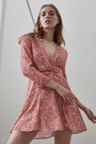 C/meo Collective Fading Nights Long Sleeve Dress Terrazzo