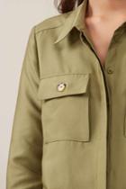Finders Keepers Safari Shirt Mossxxs, Xs,s,m,l