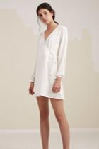 The Fifth Join The Party Long Sleeve Dress Ivory
