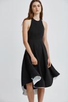 C/meo Collective Fire Heart Dress Black