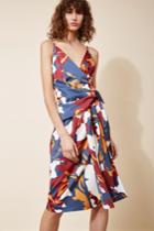 C/meo Collective C/meo Collective Vanish Midi Dress Ivory Floralxxs,l