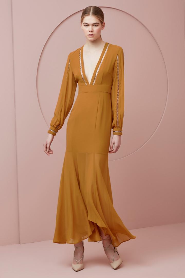 Keepsake In My Eyes Maxi Dress Amber