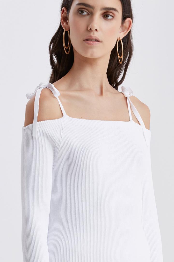 Finders Keepers Frederick Long Sleeve Knit Cloud