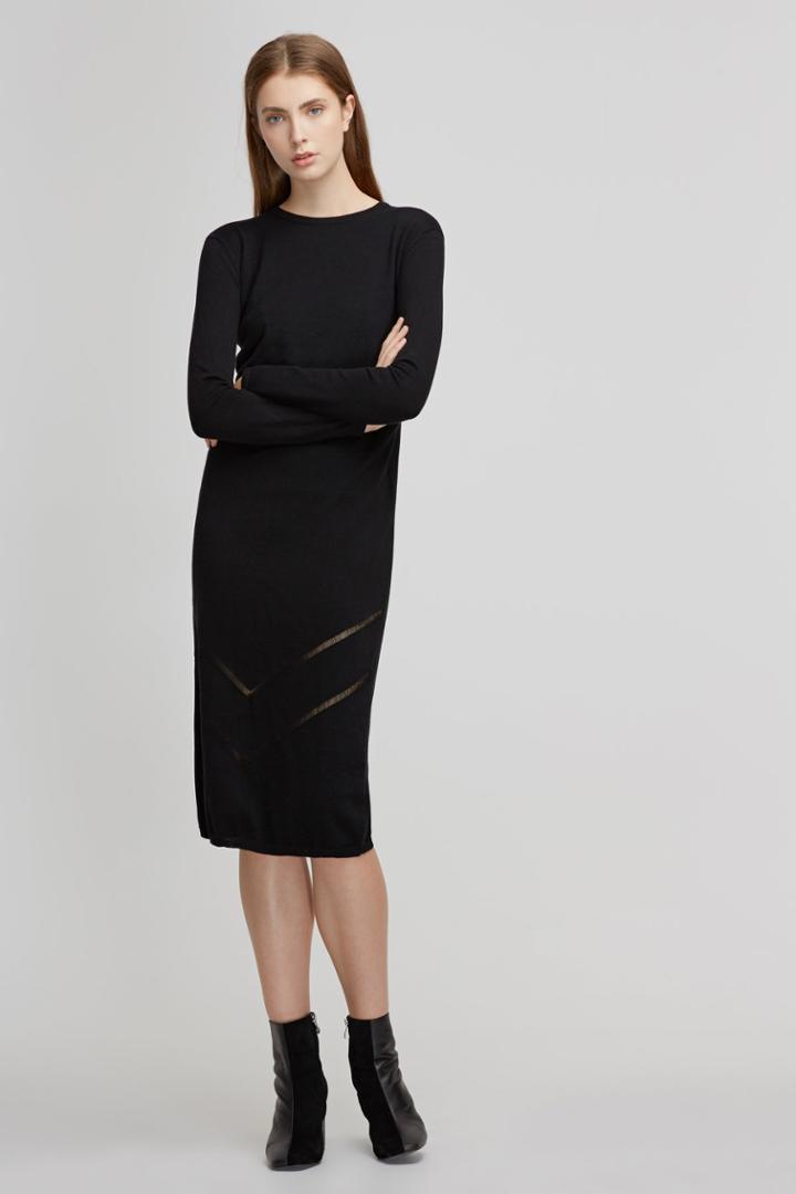 The Fifth Wildest Dreams Long Sleeve Dress Black