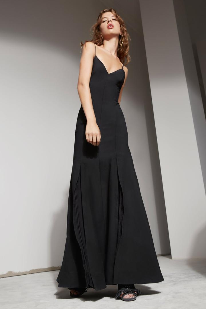 C/meo Collective Oblivion Full Length Dress Black