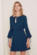The Fifth The Fifth The Future Dream Long Sleeve Dress Navy