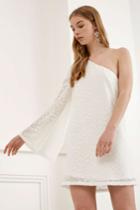 C/meo Collective C/meo Collective Static Space Long Sleeve Dress Ivory