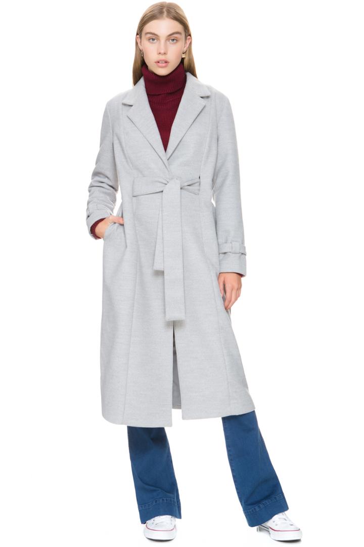 The Fifth Waiting On The Sun Coat Grey Marle