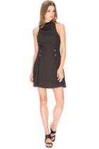 Finders Keepers Claude Mini Dress Black