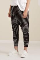 The Fifth Nothing To Chance Pant Black And White Stripe