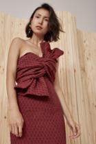 C/meo Collective Give You Up Dress Scarlet