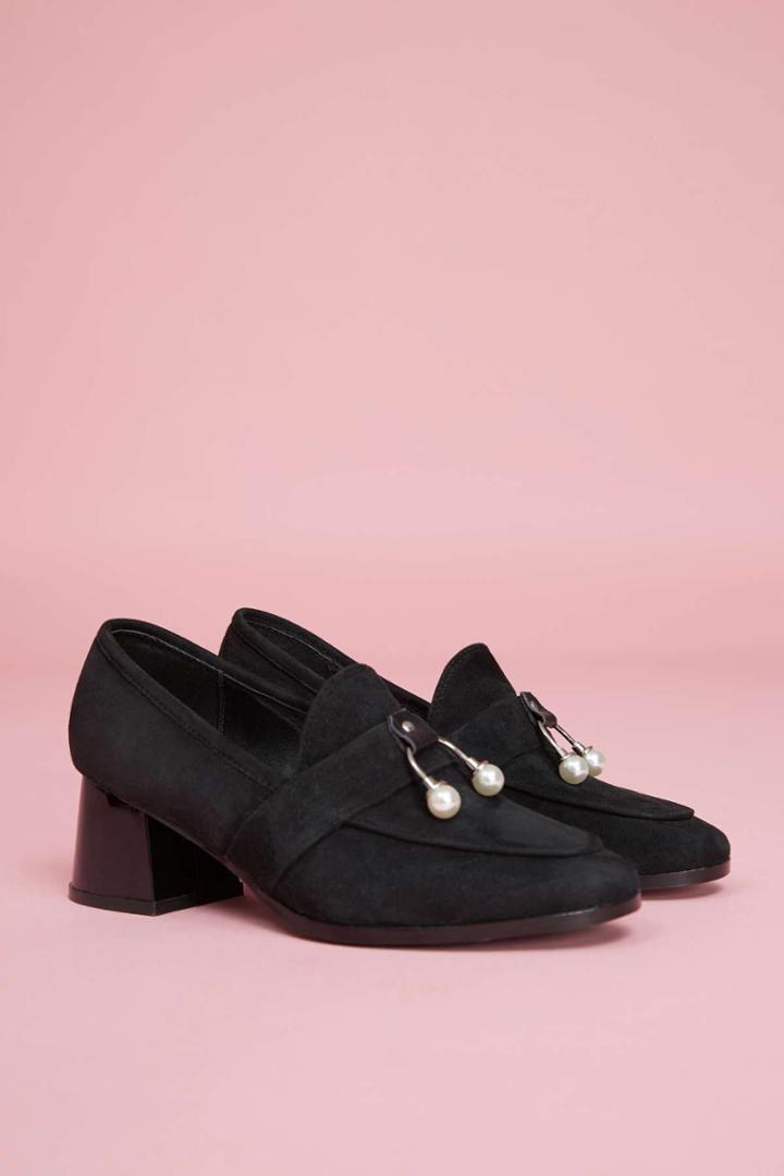 Jaggar Footwear Jaggar Footwear Intermix Loafer Heel Black36,41,37,38,39,40