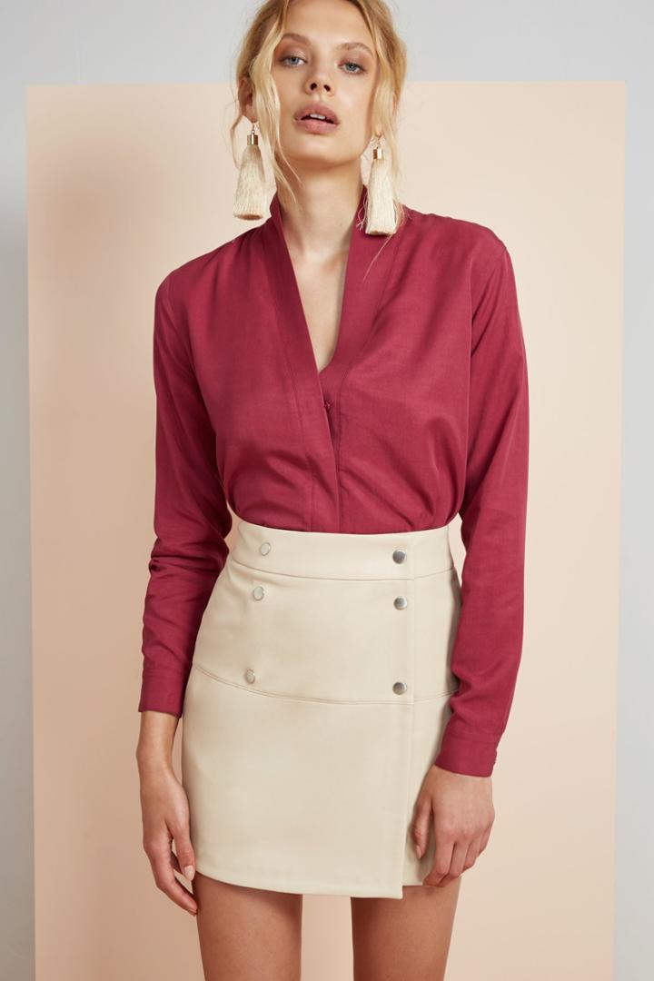 Finders Keepers Finders Keepers Renzo Skirt Biscuit