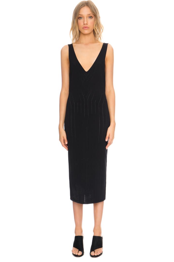 Finders Keepers Titanium Dress Black