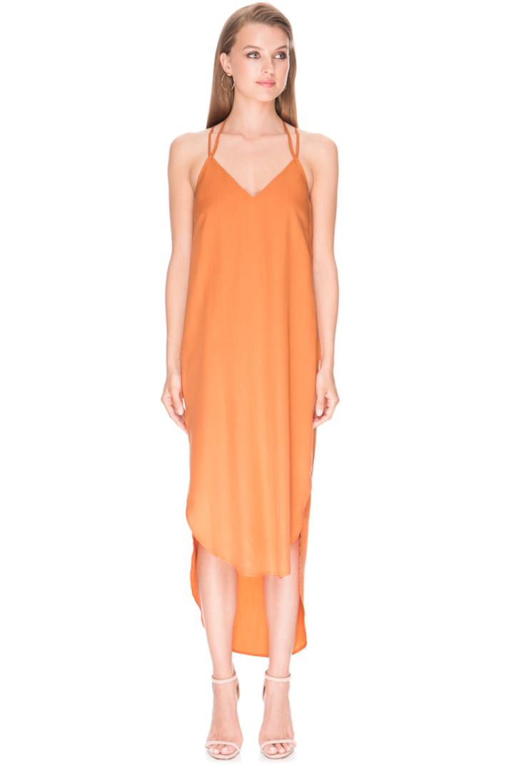Finders Keepers The Prelude Dress Burnt Peach