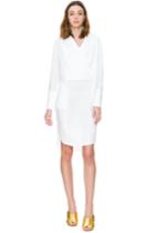 C/meo Collective Make You Stay Long Sleeve Shirt Dress Ivory