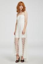 Keepsake Midnight Hour Lace Gown Ivory