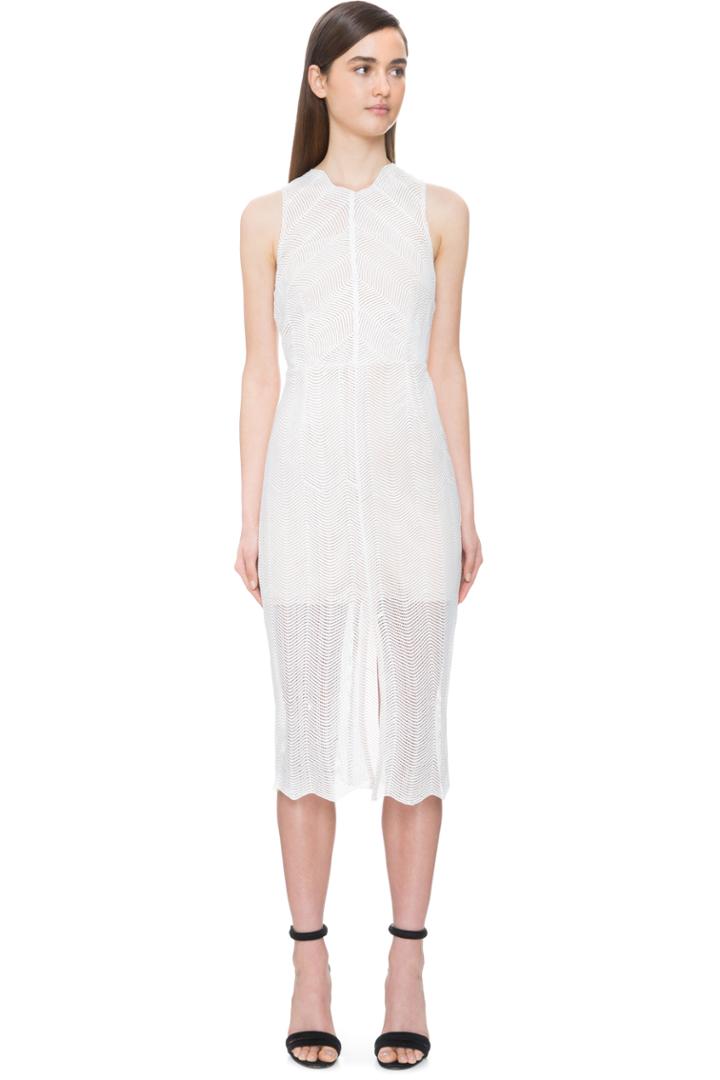Keepsake Think Twice Lace Dress Ivory