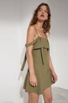 C/meo Collective Vision Dress Khaki