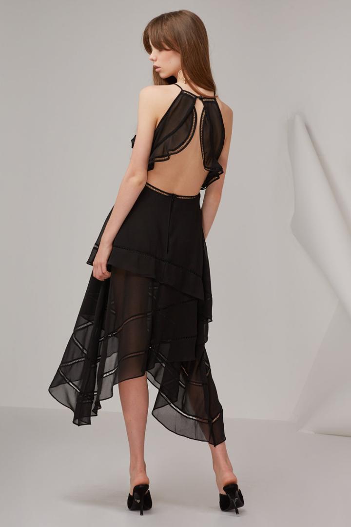 Keepsake Lovers Holiday Dress Black