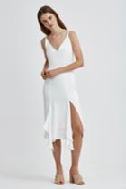 C/meo Collective Out Of Danger Dress Ivory