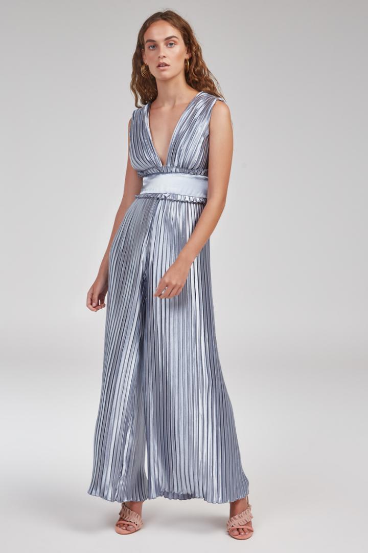 Finders Keepers Finders Keepers Stardust Jumpsuit Steel Bluexxs, Xs,s,m,l