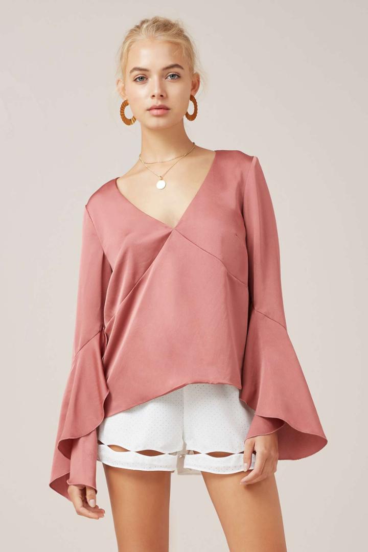 Finders Keepers Seasons Top Soft Mauvexxs, Xs,s,m
