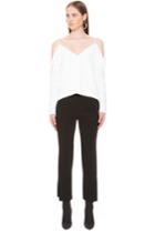 C/meo Collective Cold Shoulder Top Ivory