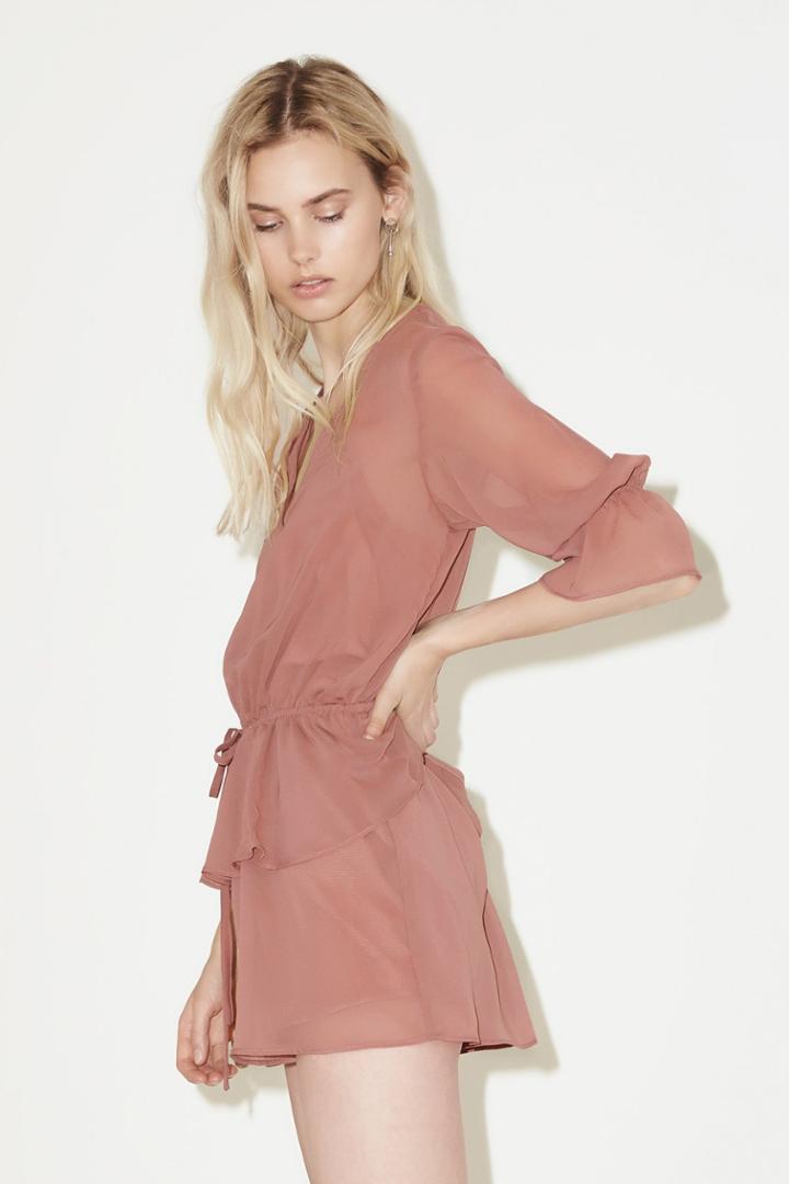 The Fifth The Fifth Brushstrokes Playsuit Spanish Rosexs,m