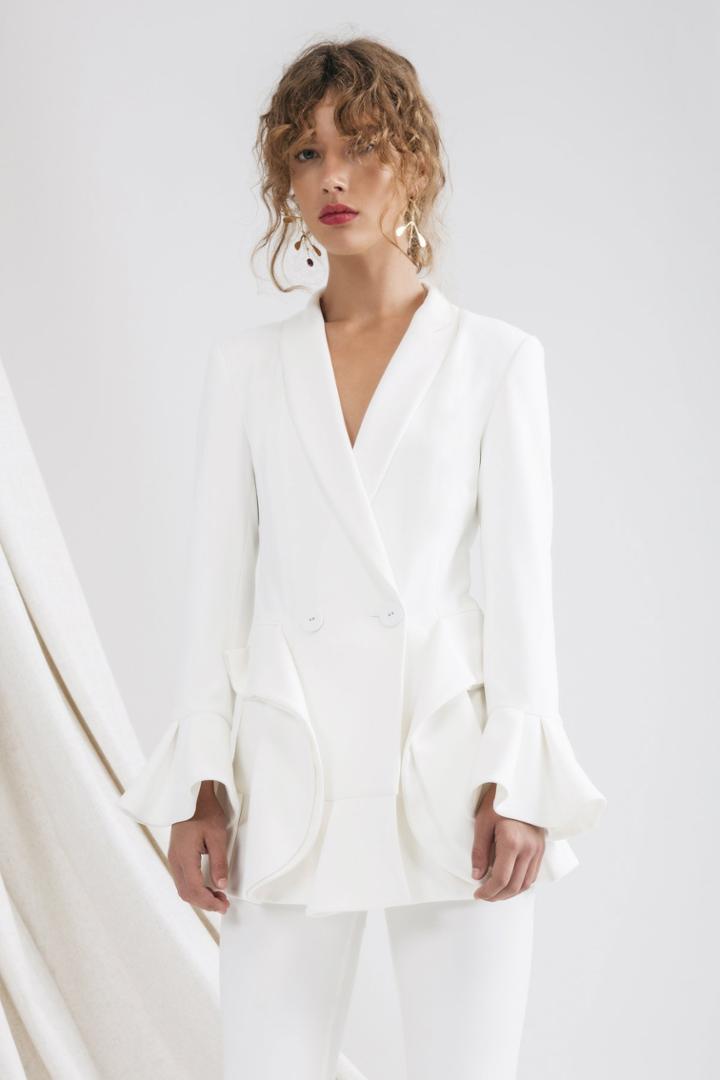 C/meo Collective Intermission Blazer Ivory