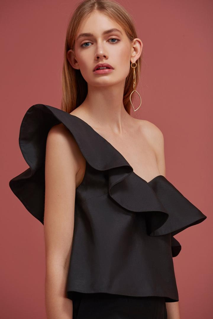 Keepsake Wallflower Top Black