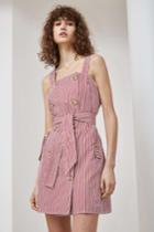 C/meo Collective Follow Me Dress Red Stripexs,s,m,l