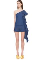C/meo Collective Two Can Win Denim Top Denim