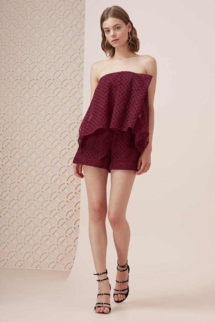 Keepsake Last Dance Playsuit Fig