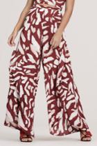 Finders Keepers Mercurial Pant Berry Spot Print
