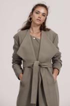 Finders Keepers Finders Keepers Pyramids Coat Khaki