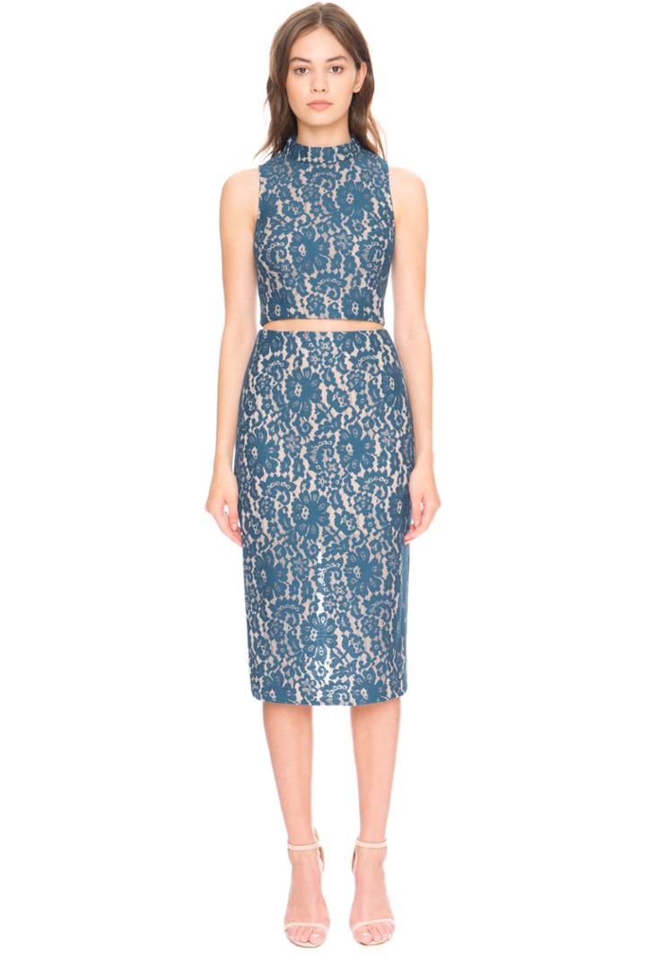 Keepsake Every Way Lace Top Teal